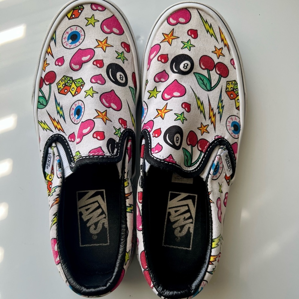 Classic Vans Women’s Slip-On Sneakers - Multicolor